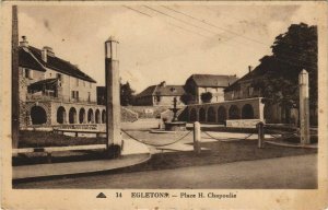 CPA Egletons Place H.Chapoulie FRANCE (1051339)