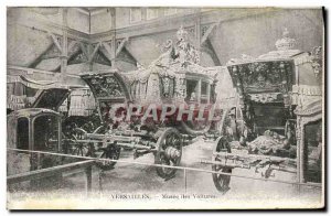 Old Postcard Versailles Museum of Cars