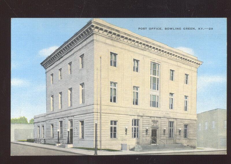 BOWLING GREEN KENTUCKY UNITED STATES POST OFFICE VINTAGE POSTCARD KY.