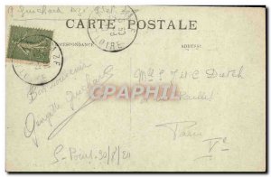 Postcard Old Chateau Saint Point Lamartine