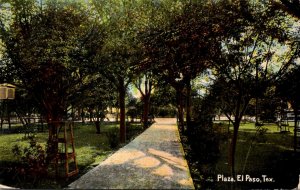 Texas El Paso The Plaza 1910