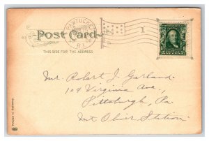 Roger Williams Park Casino Providence Rhode Island RI 1908 UDB Postcard R15