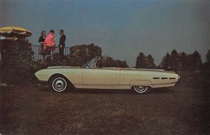 Thunderbird Convertible Car Auto Advertising Vintage Postcard AA36754