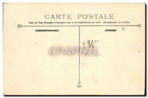 Old Postcard Boat War The destroyer Submersible Grondin