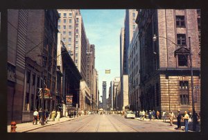 Toronto, Ontario, Canada Postcard, Bay Street, City Hall In Background