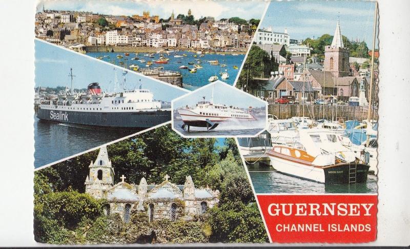 BF30689 sealink guernsey channel islands   UK   front/back image