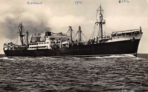 MS Ravello Lauro 1941, Real Photo Lauro Line Ship 