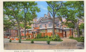 Oshkosh, Wisconsin -  Steins - The World's Unique Shop - c1920