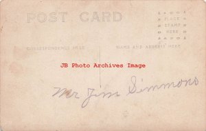 Unknown Location, RPPC, Farmer with Horse Drawn Wagon Full of Produce