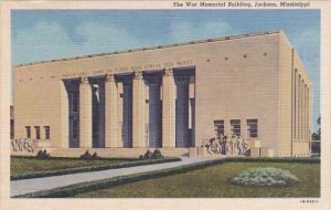 The War Memorial Building Jackson Mississippi