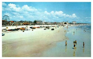 Postcard AMUSEMENT PARK SCENE Daytona Beach Florida FL AP0645