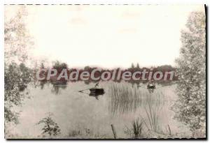 Postcard Old Ballancourt Seine and Oise Etang Fleuri