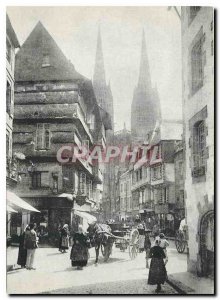 Modern Postcard Quimper about 1900