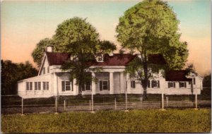 Hand Colored Postcard Naaman's-On-Delaware U.S. Route in Claymont, Delaware