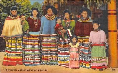 Seminole Indians, Florida USA 1962 