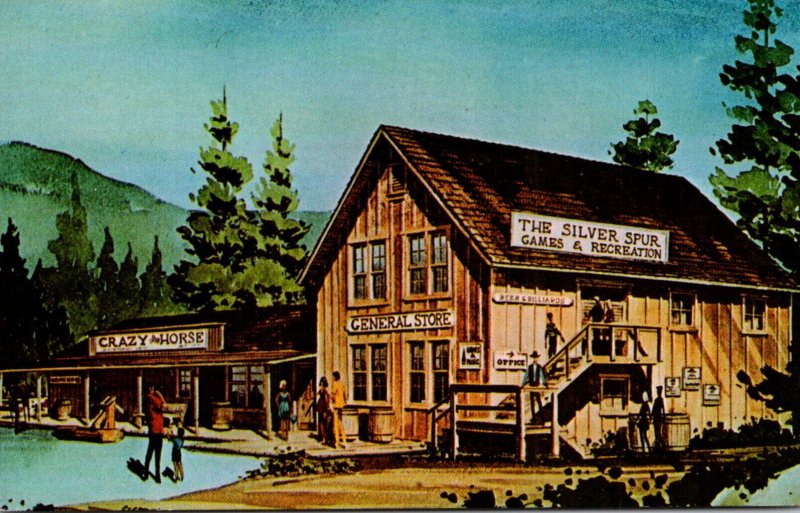 New Hampshire Littleton Crazy Horse Campground General Store and Crazy