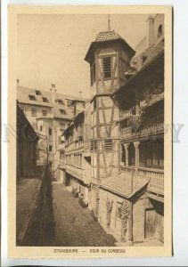 438024 FRANCE Strasbourg Cour du Corbeau Vintage postcard