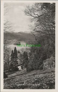 Cumbria Postcard - Dora's Field and Rydal Water   RS24854