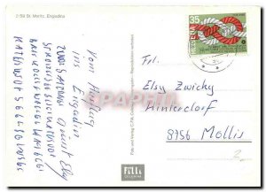 Modern Postcard St Moritz Engadina