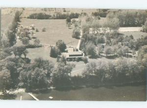 Old rppc BUILDING SCENE Architecture Postcard AB0918