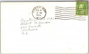 1935 QSL Radio Card Code W9TFS Green Bay WI Amateur Station Posted Postcard