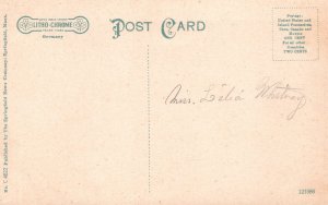 Vintage Postcard Masonic Temple Cor. State & Main St. Springfield Massachusetts