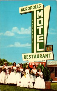 PC Beauty Queens Outside Acropolis Motel & Restaurant Parkersburg West Virginia