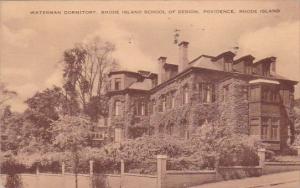 Rhode Island Providence Waterman Dormitory Rhode Island School Of Design 1940