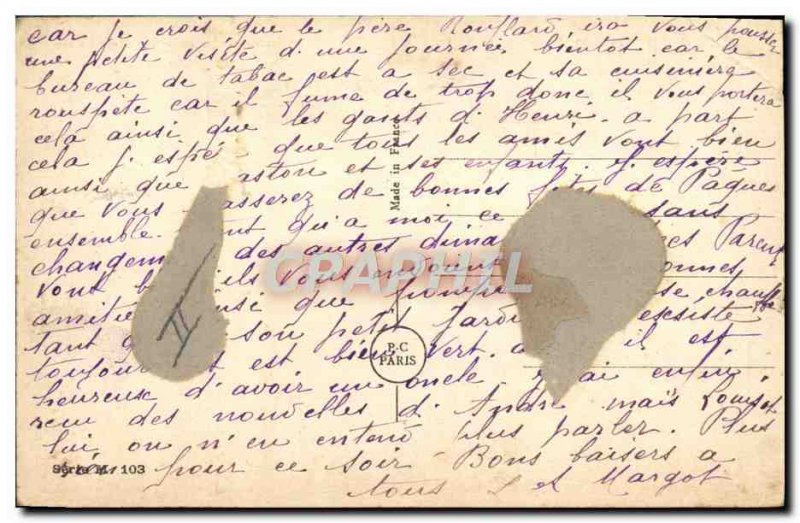 Postcard Boran Old Bakery ovens campaign Panneterie