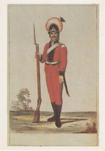 Russian Military Army Unidentified Uniform 1700s 12 Soviet Postcard