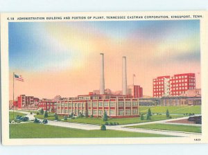 Pre-Chrome FACTORY SCENE Kingsport Tennessee TN AG3595