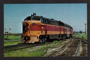 IL Milwaukee Railroad Train BENSONVILLE ILLINOIS PC