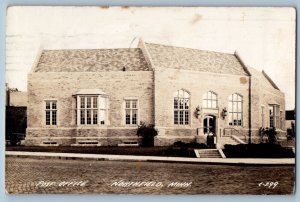 Northfield Minnesota MN Postcard Post Office Exterior Building 1941 RPPC Photo