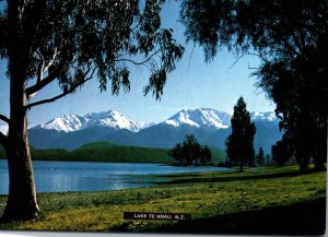 Lake Te Anau,New Zealand