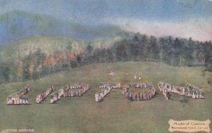 Lipton Tea Advertising Muster of Coolies Ceylon India Old Postcard