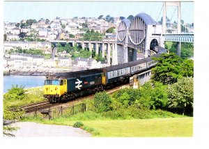 Indomitable Railway Train, Tamar Bridges, Engalnd