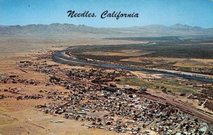 Needles, California ROUTE 66 Colorado River Mojave Desert 1960s Vintage Postcard