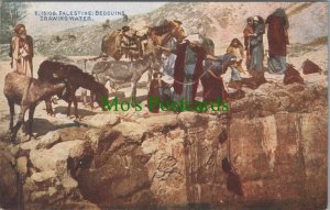 Palestine Postcard - Bedouins Drawing Water , Church Missions To Jews DC709