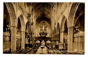 UK - England, Exeter. Cathedral, Choir West