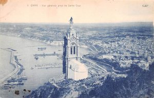 Vue generale prise de Santa Cruz Oran Algeria Unused 