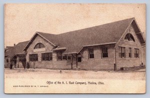 K1/ Medina Ohio Postcard c1910 Office of the A.I. Root Company Apiary 132