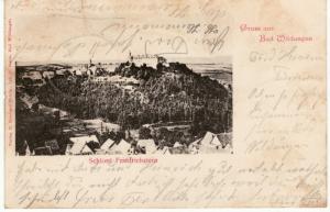 GERMANY   Gruss aus BAD WILDUNGEN  1900 postcard