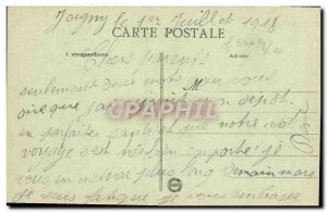 Old Postcard Joigny upstream Quays View from the Bridge