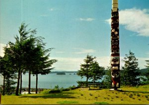 Canada British Columbia Prince Rupert Roosevelt Park Totem Pole