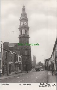 Lancashire Postcard - St Helens Street Scene, Merseyside SW11765