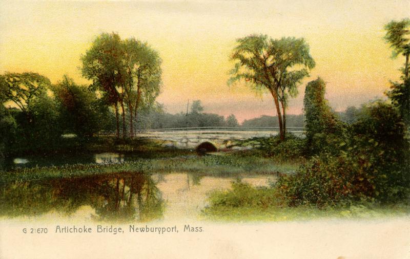 MA - Newburyport. Artichoke bridge