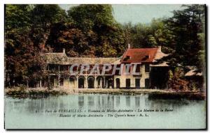 Old Postcard Park De Versailles Marie Antoinette Hameau De La Maison De Queen