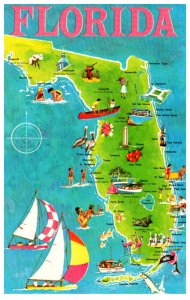 Floriida  Map
