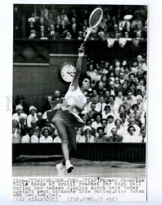 221623 WIMBLEDON tennis BRAZIL champion MARIO BUENI photo card