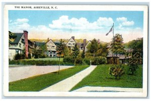 c1910's The Manor Houses Ashville North Carolina NC Unposted Antique Postcard